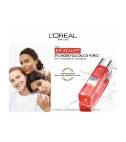 Loreal Paris - Revitalift Acide Glycolique Pur 5% Tonique Effet Peeling -Beauté Produits Magasin loreal paris tonico efecto peeling 5 acido glicolico puro revitalift 7 67330