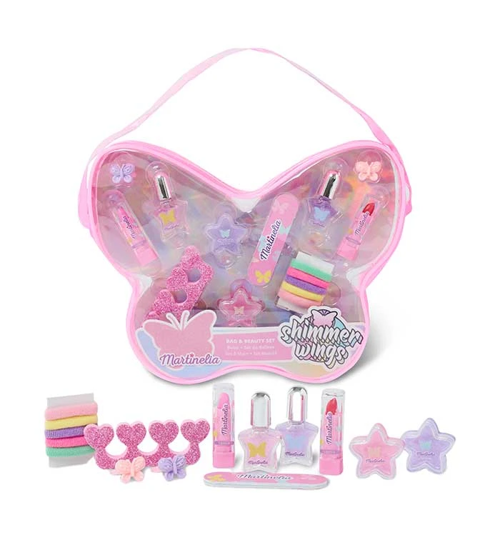Martinelia - *Shimmer Wings* - Trousse De Maquillage + Sac à Dos Papillon 1 Martinelia - *Shimmer Wings* - Trousse De Maquillage + Sac à Dos Papillon