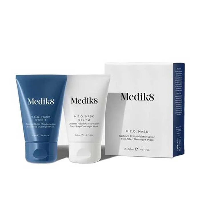 Medik8 - Duo De Masques De Nuit En Deux étapes H.E.O. Mask Optimal Ratio Moisturisation 1 Medik8 - Duo De Masques De Nuit En Deux étapes H.E.O. Mask Optimal Ratio Moisturisation