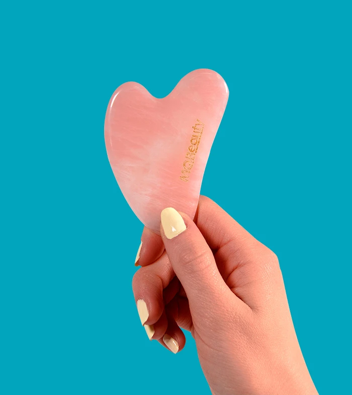 MQBeauty - Quartz Rose Gua Sha 2 MQBeauty - Quartz Rose Gua Sha – Image 2
