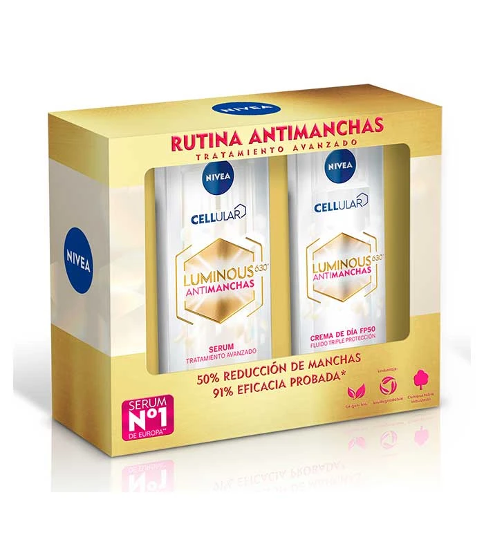 Nivea - Kit De Traitement Avancé Des Taches Brunes Cellular Luminous 630 1 Nivea - Kit De Traitement Avancé Des Taches Brunes Cellular Luminous 630