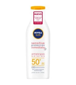Nivea Sun - Lait Solaire Solaire Anti-allergique Sensitive - SPF50: Très élevé