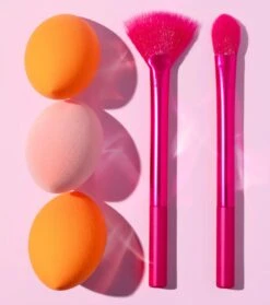 Real Techniques - *Holidays* - Set De Pinceaux Starlite Nights + Éponges -Beauté Produits Magasin real techniques holidays set de brochas starlite nights esponjas 4 79827