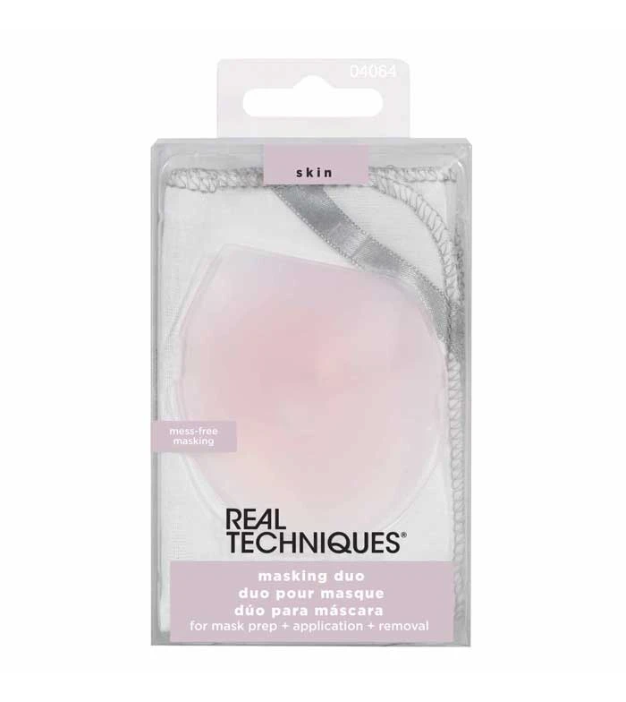 Real Techniques - Configuré Pour Appliquer Des Masques Faciaux Masking Duo 2 Real Techniques - Configuré Pour Appliquer Des Masques Faciaux Masking Duo – Image 2