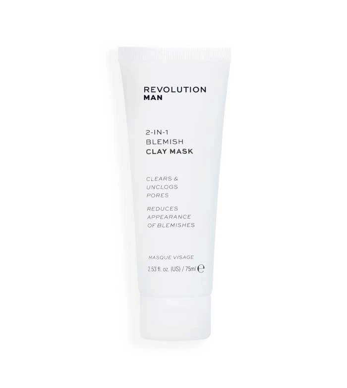 Revolution Man - Masque Anti-imperfections 2 En 1 Blemesh Clay Mask 1 Revolution Man - Masque Anti-imperfections 2 En 1 Blemesh Clay Mask