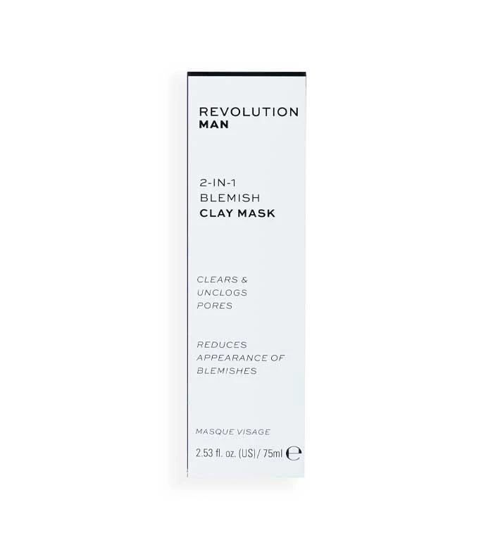 Revolution Man - Masque Anti-imperfections 2 En 1 Blemesh Clay Mask 2 Revolution Man - Masque Anti-imperfections 2 En 1 Blemesh Clay Mask – Image 2