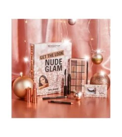 Makeup Revolution Revolution - Ensemble De Maquillage Get The Look - Nude Glam -Beauté Produits Magasin revolution set de maquillaje get the look nude glam 3 72730