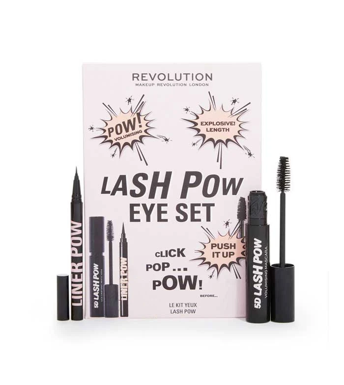 Makeup Revolution Revolution - Lash Pow Eye Duo Coffret Cadeau 1 Makeup Revolution Revolution - Lash Pow Eye Duo Coffret Cadeau