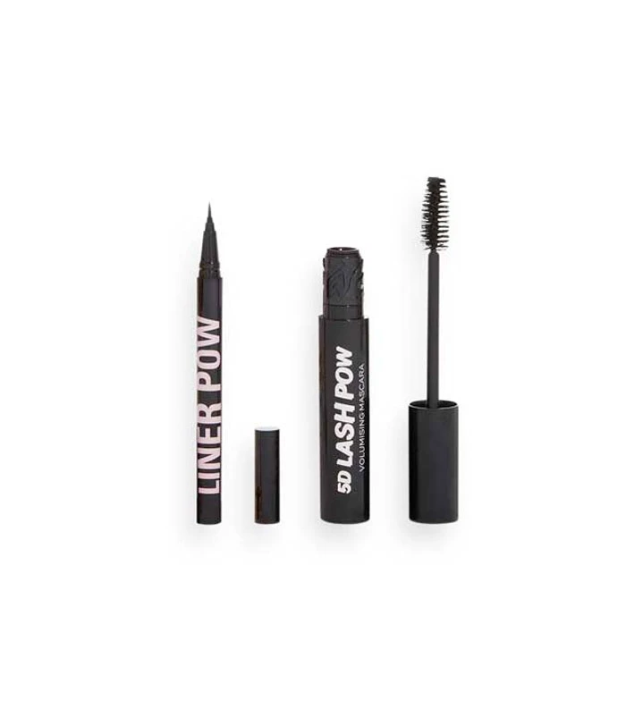 Makeup Revolution Revolution - Lash Pow Eye Duo Coffret Cadeau 2 Makeup Revolution Revolution - Lash Pow Eye Duo Coffret Cadeau – Image 2