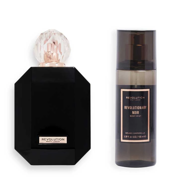 Makeup Revolution Revolution - Coffret Eau De Toilette Et Brume Corporelle - Revolutionary Noir 2 Makeup Revolution Revolution - Coffret Eau De Toilette Et Brume Corporelle - Revolutionary Noir – Image 2