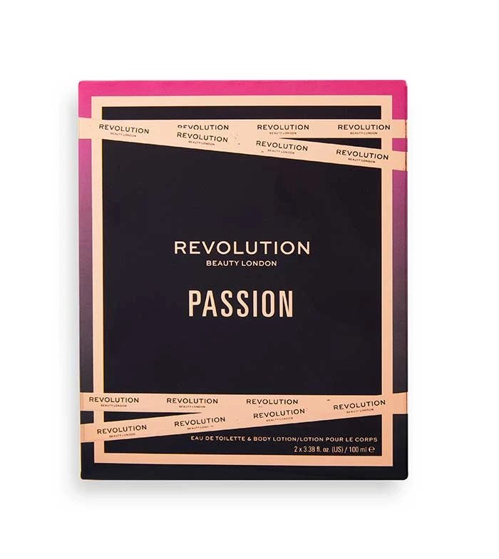 Makeup Revolution Revolution - Coffret Eau De Toilette Et Lotion Pour Le Corps - Passion 2 Makeup Revolution Revolution - Coffret Eau De Toilette Et Lotion Pour Le Corps - Passion – Image 2