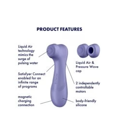 Satisfyer - Stimulateur Clitoridien Pro 2 Generation 3 App Connect - Violet -Beauté Produits Magasin satisfyer estimulador de clitoris pro 2 generation 3 app connect violeta 5 78196