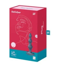 Satisfyer - Vibromasseur Anal Lolli Plug 1 - Anthracite