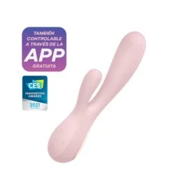 Satisfyer - Vibrateur Contrôlé Par Application Mono Flex - Rose -Beauté Produits Magasin satisfyer vibrador controlado por app mono flex rosa 4 60847