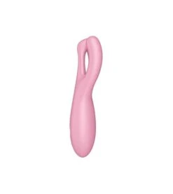 Satisfyer - Vibromasseur Contrôlé Par Application Threesome 4 - Rose -Beauté Produits Magasin satisfyer vibrador controlado por app threesome 4 rosa 4 72809