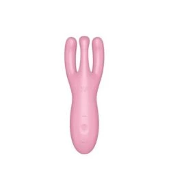 Satisfyer - Vibromasseur Contrôlé Par Application Threesome 4 - Rose -Beauté Produits Magasin satisfyer vibrador controlado por app threesome 4 rosa 6 72809