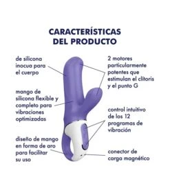 Satisfyer - Vibromasseur Magic Bunny -Beauté Produits Magasin satisfyer vibrador magic bunny 3 63846