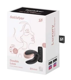 Satisfyer - Vibromasseur Pour Couple Double Love - Noir