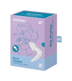 Satisfyer - Vibromasseur Pour Couples Pro 4 Couples