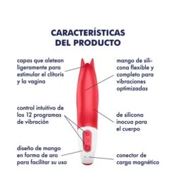 Satisfyer - Vibrateur Power Flower 6 Satisfyer - Vibrateur Power Flower -Beauté Produits Magasin satisfyer vibrador power flower 3 63848