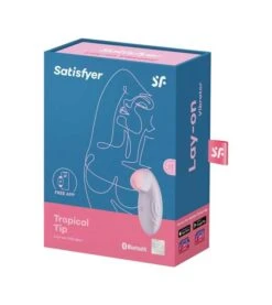 Satisfyer - Vibromasseur Tropical Tip App Connect - Light Lilac
