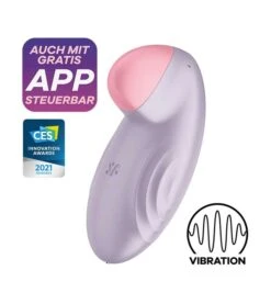 Satisfyer - Vibromasseur Tropical Tip App Connect - Light Lilac 10 Satisfyer - Vibromasseur Tropical Tip App Connect - Light Lilac -Beauté Produits Magasin satisfyer vibrador tropical tip app connect light lilac 5 75047