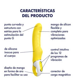 Satisfyer - Vibromasseur Yummy Sunshine -Beauté Produits Magasin satisfyer vibrador yummy sunshine 4 63847