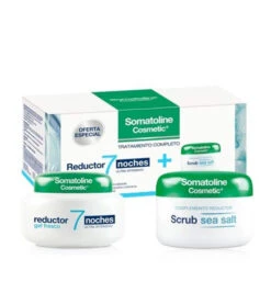 Somatoline Cosmetic - Soin Complet Gel Frais Réducteur 7 Nuits + Gommage Aux Sels Marins