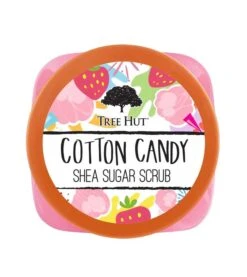 Tree Hut - Gommage Corps Shea Sugar Scrub - Cotton Candy -Beauté Produits Magasin tree hut exfoliante corporal shea sugar scrub cotton candy 4 75725