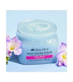 Tree Hut - Gommage Corps Shea Sugar Scrub - Exotic Bloom -Beauté Produits Magasin tree hut exfoliante corporal shea sugar scrub exotic bloom 3 75726