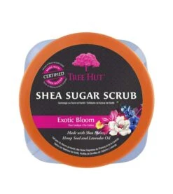 Tree Hut - Gommage Corps Shea Sugar Scrub - Exotic Bloom -Beauté Produits Magasin tree hut exfoliante corporal shea sugar scrub exotic bloom 4 75726