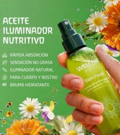 Weleda - Huile Sèche Ultra Légère Visage Et Corps Skin Food - Peau Normale Et Sèche -Beauté Produits Magasin weleda aceite seco ultraligero para rostro y cuerpo skin food piel normal y seca 4 79754